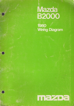 1980 Mazda B2000 - Wiring Diagrams