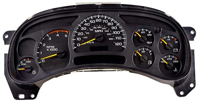 2003 - 2005 Avalanche, Sierra, Silverado, Suburban, Tahoe & Yukon Instrument Cluster Repair (Allison Auto Trans, 6.6L Diesel)