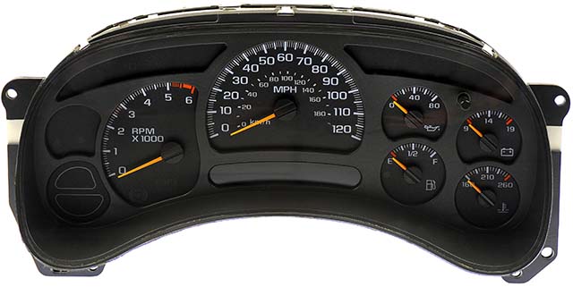 2003 - 2005 GM, Silverado 3500, Sierra 2500 HD & Sierra 3500 Instrument Cluster Repair (V8 - 8.1 L, Manual Transmission)