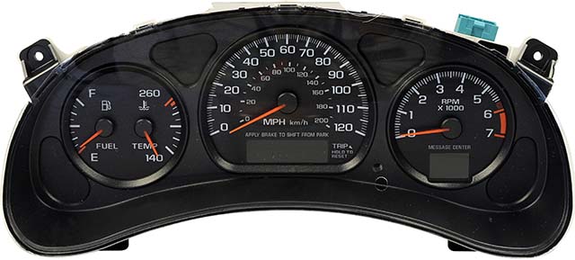 2001 - 2005 Chevrolet Impala and Monte Carlo Instrument Cluster Repair