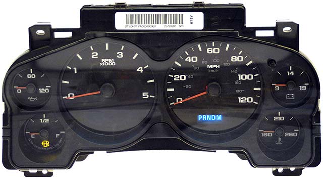 2007 - 2011 Chevy Silverado, GMC Sierra Instrument Cluster Repair (HD 2500, 3500, Diesel)