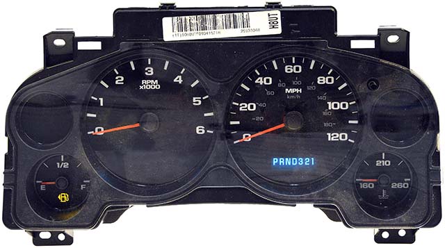 2010 - 2012 & 2007 - 2008 Chevrolet Silverado 1500, 2007 - 2008 GMC Sierra 1500 Instrument Cluster Repair  (Gas, Auto Trans)