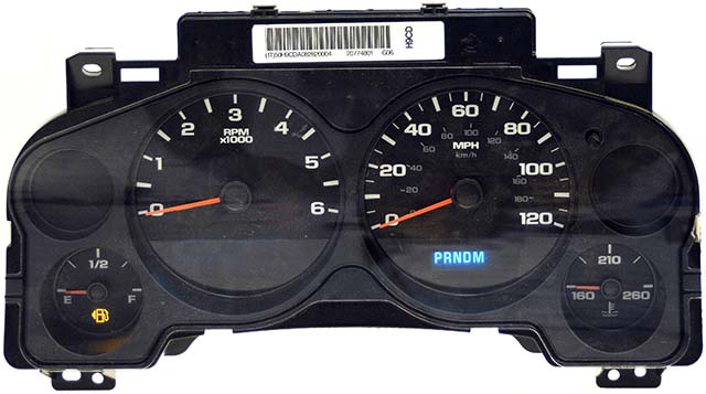 2009 - 2012 Chevrolet Silverado / GMC Sierra Instrument Cluster Repair (Gas, Manual Trans)