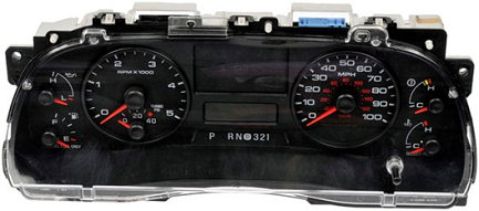 2005 - 2007 Ford F250-F550 Super Duty Instrument Cluster Repair (Diesel, Manual Trans, w/o TBC)