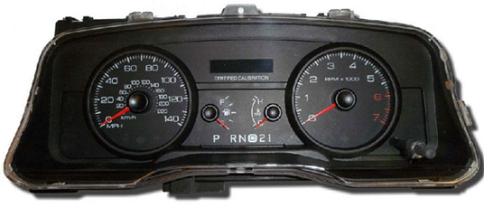 2007 Ford Crown Victoria (Speedo 120 w/o Message Center) Instrument Cluster Repair