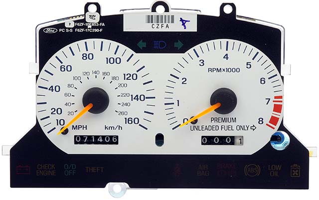 1996 - 1998 Ford Mustang SVT Cobra Instrument Cluster Repair