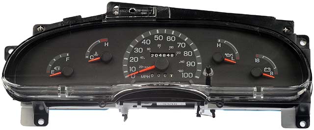 1999 - 2001 Ford E150, E250, E350, Cut Away, SD Econoline Van Instrument Cluster Repair (Gas)