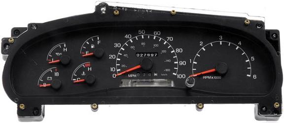 2000 - 2003 Ford RV Stripped Chassis F53 Instrument Cluster Repair- Gas Only