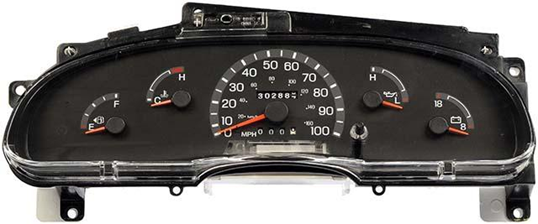 2003 Ford E150, E250, E350, E450, E550 Econoline Van Instrument Cluster Repair (Gas)