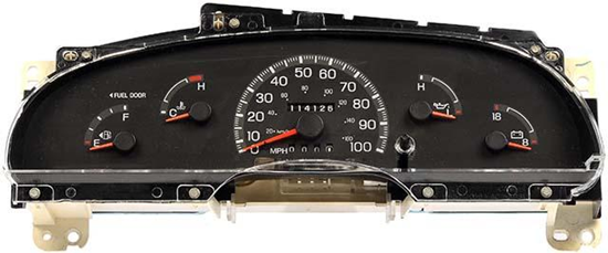 1997 - 1998 Ford F150, F250 Instrument Cluster Repair (w/o Tach)