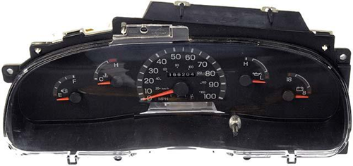 1999 Ford E350 Econoline & Club Wagon Van Instrument Cluster Repair (Gas, w/o Tach)