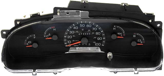 1998 Ford E250 E350 Stripped Chassis Econoline Van Instrument Cluster Repair (Gas)