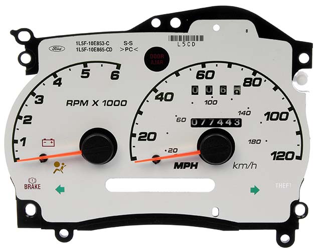 2001 - 2003 Ford Explorer, Explorer Sport Trac, 2000 - 2003 Ranger Instrument Cluster Repair