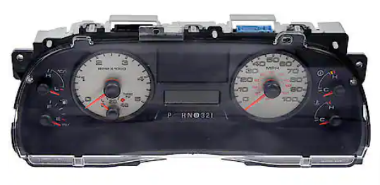 2005 - 2007 Ford F250-F550 Super Duty Instrument Cluster Repair (Silver, Diesel, w/ Auto Trans, with TBC)