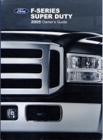 2005 Ford F-250, F-350, F-450, F-550 Super Duty Owner's Manual
