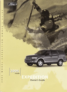 2005 Ford Expedition Owner's Manual Portfolio