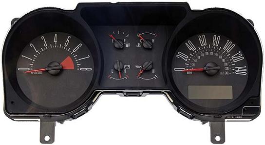 2004 - 2005 Ford Mustang Instrument Cluster Repair (4.6L, 6 Gauge, 120 MPH, 8000 RPM)