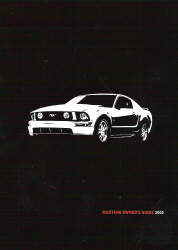 2005 Ford Mustang Owner's Manual with Case