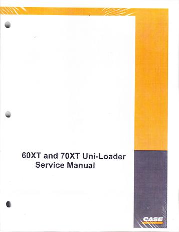 Case 60XT and 70XT Skid Steer Uni-Loader Factory Service Manual