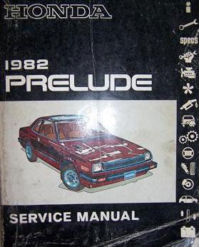 1982 Honda Prelude Factory Service Manual