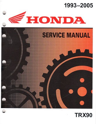 1993 - 2005 Honda TRX90 Factory Service Manual - OEM
