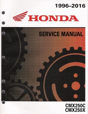 1996 - 2016 Honda CMX250C Rebel Service Manual - OEM