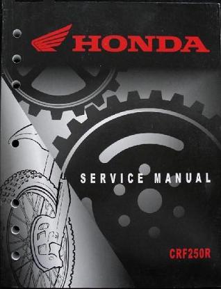 2004-2009 Honda CRF250R Factory Service Repair Workshop Manual