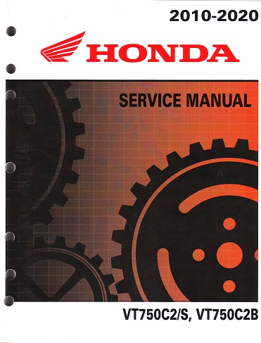 2010 - 2023 Honda VT750C2/S & VT750C2B Factory Service Manual - OEM