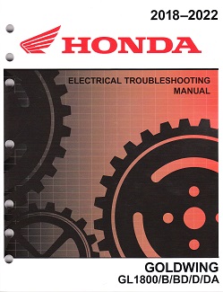 2018 - 2022 Honda GL1800 Factory Electrical Troubleshooting Manual