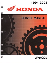 1994 - 2003 Honda Magna VF750C/CD Factory Service Manual - OEM