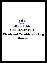 1998 Acura SLX Electrical Troubleshooting Manual