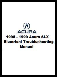 1998 - 1999 Acura SLX Electrical Troubleshooting Manual