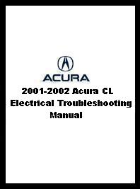 2001 - 2003 Acura 3.2 CL Electrical Troubleshooting Manual