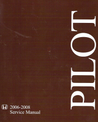 2006 - 2008 Honda Pilot Factory Service Manual