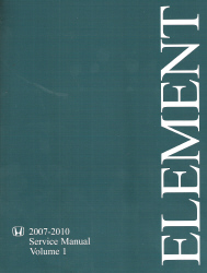 2007 - 2010 Honda Element Factory Service Manual