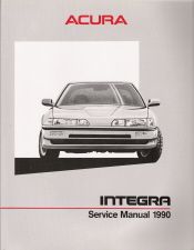 1990 Acura Integra Service Manual