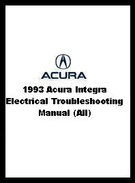 1992 Acura Integra Electrical Troubleshooting Manual (All)