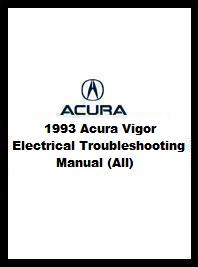 1993 Acura Vigor Electrical Troubleshooting Manual (All)