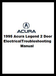 1995 Acura Legend 2 Door Electrical Troubleshooting Manual