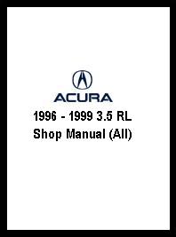 1996 - 1999 3.5 RL Shop Manual (All)