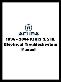 1996 - 2004 Acura 3.5RL Electrical Troubleshooting Service Manual