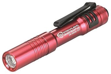 Streamlight MicroStream USB Rechargeable Flashlight - RED