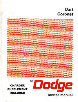 1966 Dodge Body, Chassis & Drivetrain Shop Manual