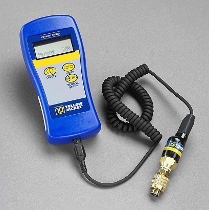 Yellow Jacket Hand-Held Digital Vacuum Gauge w/ Carry Pouch