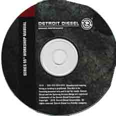 Detroit Diesel Series 55 Factory Service Manual - CD-ROM