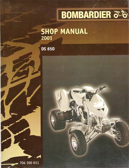 2001 Bombardier DS 650 Factory Service Manual