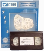 Mercedes-Benz, Jaguar 722.6 Automatic Transmission ATSG Rebuild Combination Pack - Softcover, Video