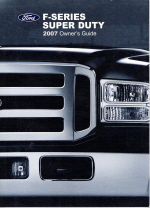 2007 Ford F-Series: F250, F350, F450, F550 Super Duty Owner's Manual