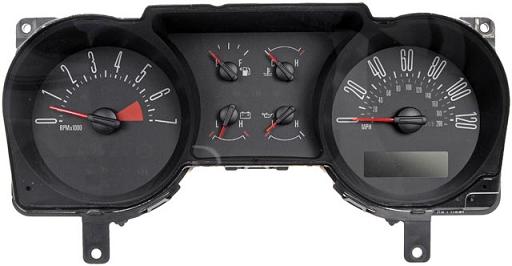 2006 - 2007 Ford Mustang Instrument Cluster Repair (4.0L, 6 Gauge, 120 MPH, 7000 RPM)