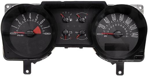 2006 - 2007 Ford Mustang Instrument Cluster Repair (4.6L, 6 Gauge, 140 MPH, 8000 RPM)